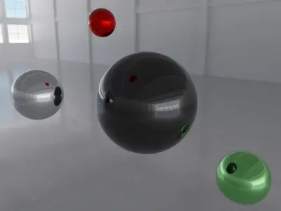 HDRI - Industrial Hangar Hall Interior 4 Texture