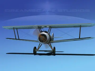 Sopwith Camel 3D model by Dreamscape