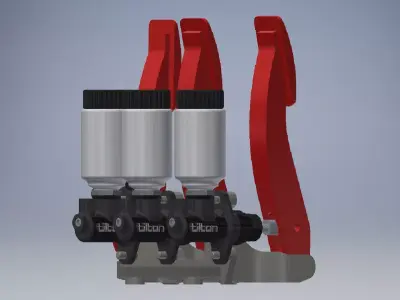 CAR SERIES MASTER CYLINDER 3D model