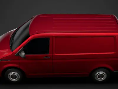 Volkswagen Transporter Van L1H1 T61 2020 3D model