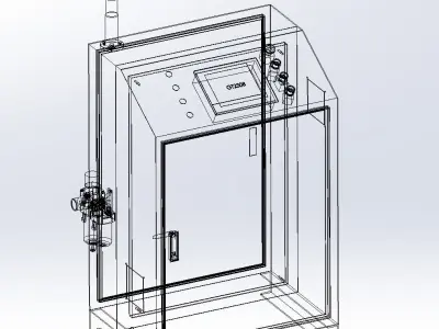 Electric cabinet  3D model