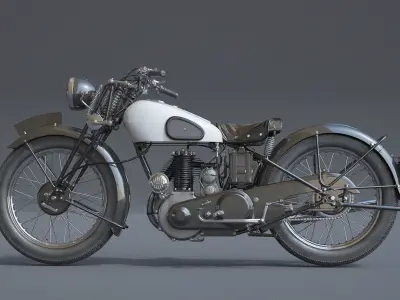 Norton 16H  3D model