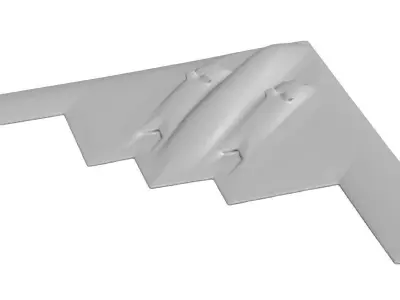 Aircraft 25 3D model