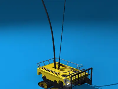 Seafloor ROV 3D model