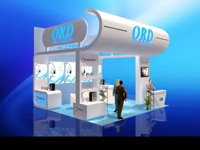 Exhibition - Area - 6X6-3DMAX2012-09 3D model