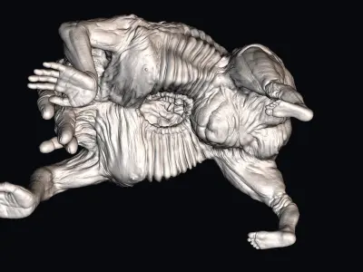Dr Coomercrab - STL - Half-Life 3D print model