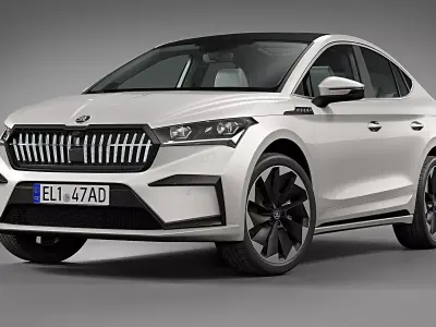 2022 Skoda Enyaq Coupe iV 3D model
