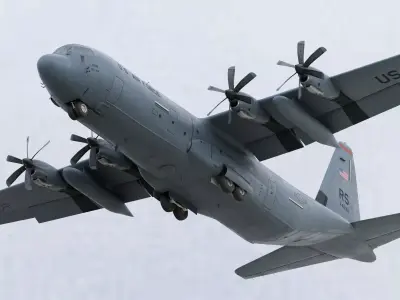 Lockheed Martin C-130J Super Hercules 3D model