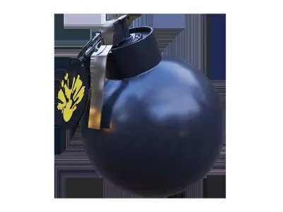 The Finals Hand Grenade Low-poly 3D model