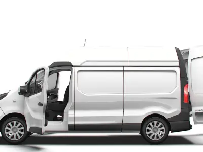 Opel Vivaro Van L2H2 HQInterior 2019 3D model