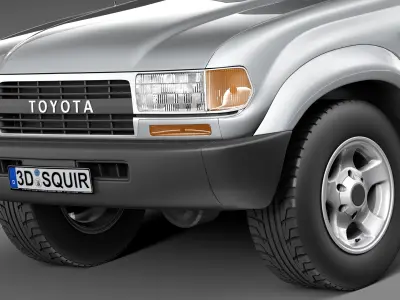  Toyota Land Cruiser J80 1989-1997 