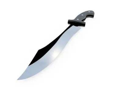 DAGGER samurai sword 3D model