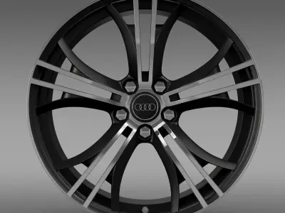 Audi R8 Exclusive rim 3D model