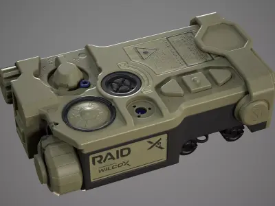 RAID-Xe - Replica Low-poly 3D model