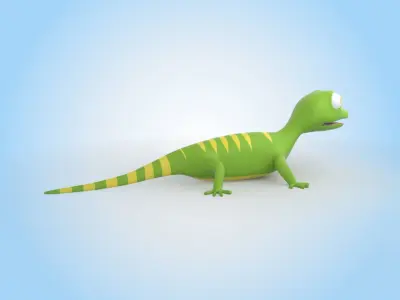 Lizard 3D model purchase