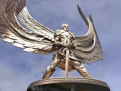 Serafim Warrior Sculpture Grand 3D model