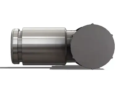 Valvula Reguladora Fluxo SMC AS1201F M5 04A Flow Control Valve 3D model