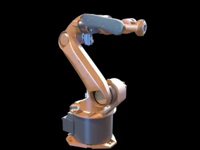 robot arms  Free 3D model