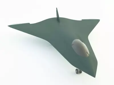FA X61 war plane 1 3d  model 3D model