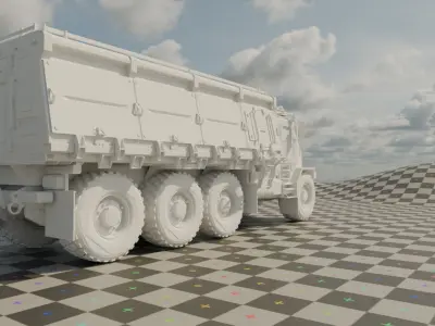 Armored Truck 3D model purchase