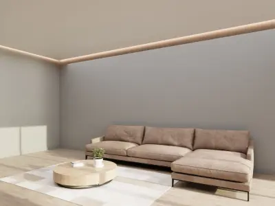 Living Room 3D model 149