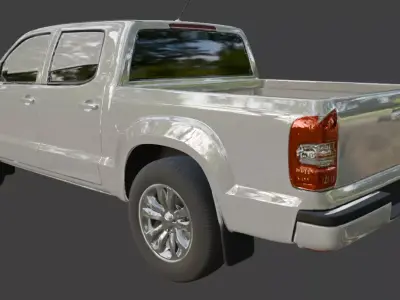 Pickup Truck 3D Model 3D model buy