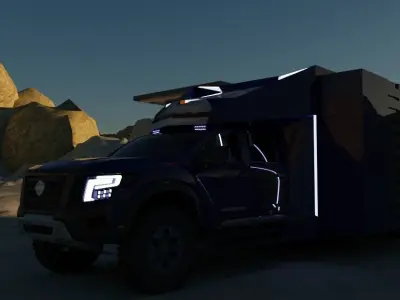 Nissan Titan Valkiria House Edition Free 3D model