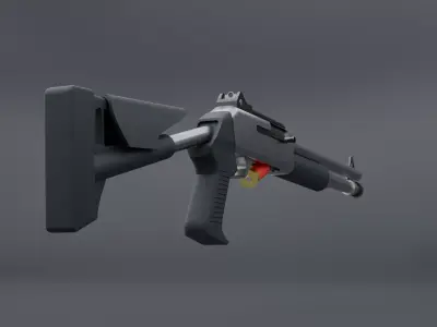 Shotgun 3D model 17