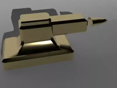 Fire object Free low-poly 3D model