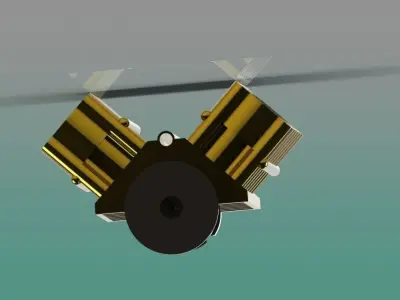 cylinderical block Free 3D model