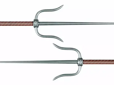 Sai - ninja weapon 3D model