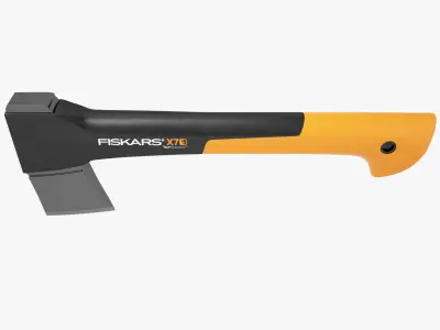 Fiskars X7 Hatchet Universal Axe 3D Model 3D model