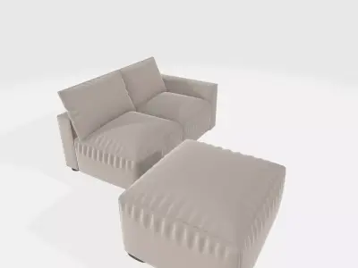 Sofa MOK8 3D print model
