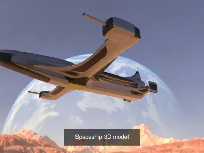 Kit Alien Martian 3D Model Pack