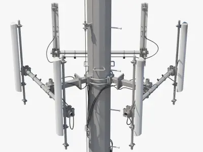 Cell Tower 3D model buy