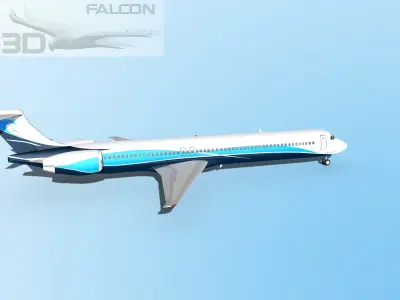 Falcon3D MD-80 Corporate 3 3D model