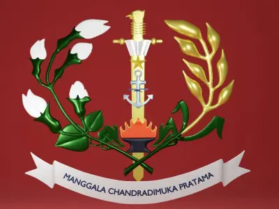 3D LOGO RESIMEN CHANDRADIMUKA 3D model