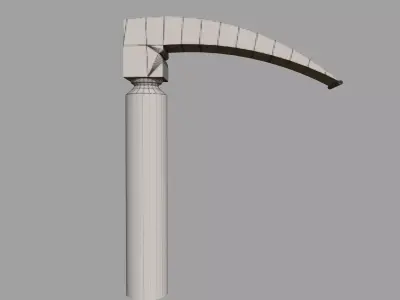 Laryngoscope Free low-poly 3D model