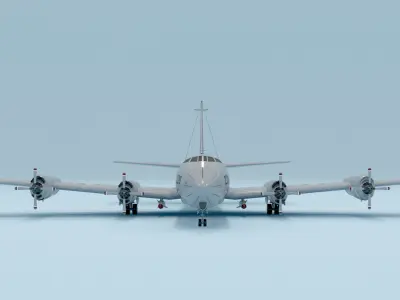 Plane 08 3D model