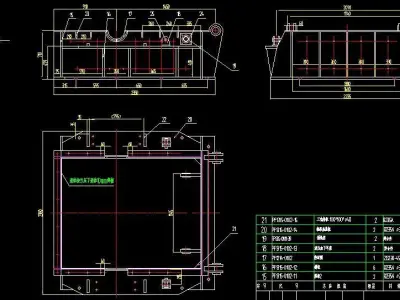 PF-1315 IMPACT CRUSHER COMPLETE DRAWING 3D model