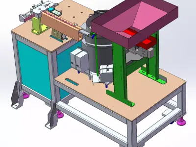 Automatic nesting design for toothed gaskets 3D model