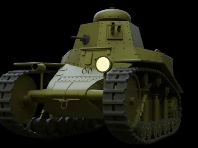 Tank t-18 Free 3D model