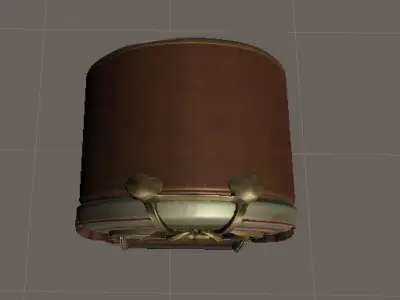 JukeBox LowPoly Gameready 3D model