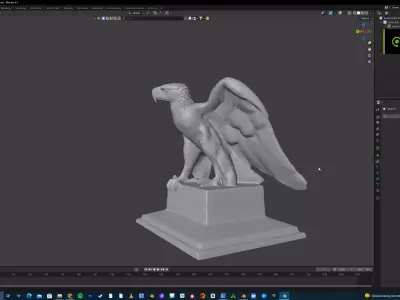 Germania - Reich Adler Eagle14 3D model