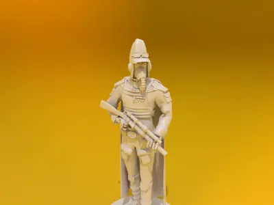 Federation Prospectors Team Free 3D print model