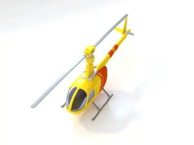 Helicopter Free 3D model