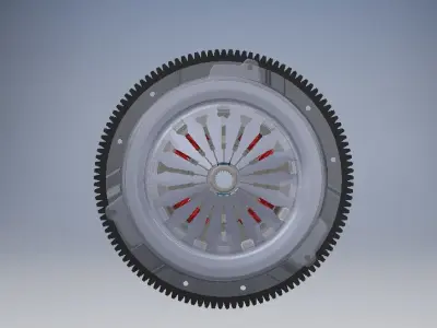 Car clutch 3D model 3D model by boysitinh-thanhdung