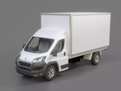 Peugeot Boxer Cargo Truck 3D model