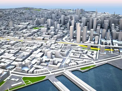  San Francisco Skyline_Elevation Surface 