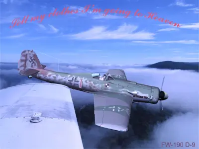 FW 190 D 9 Free 3D model